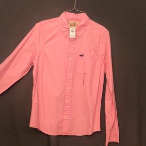 NWT - Hollister Men’s Button Down, pink